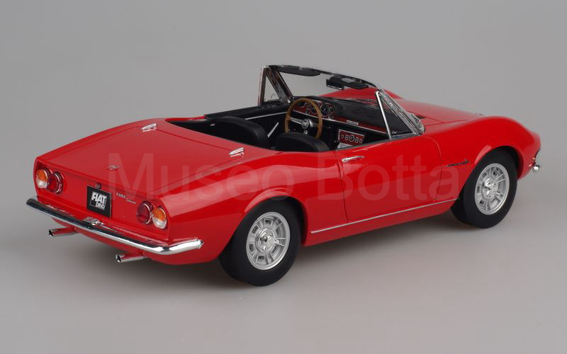 LAUDORACING-MODEL 1:18 (LM117A) Fiat Dino Spider 2000 rosso