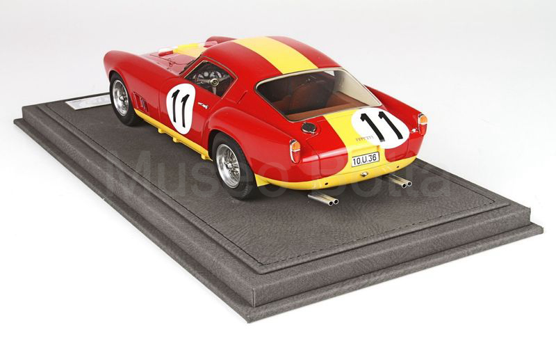 BBR MODELS 1:18 (BBR1836) Ferrari 250 TDF 24 H Le Mans S/N 1321 GT 1959 n. 11 CON VETRINA