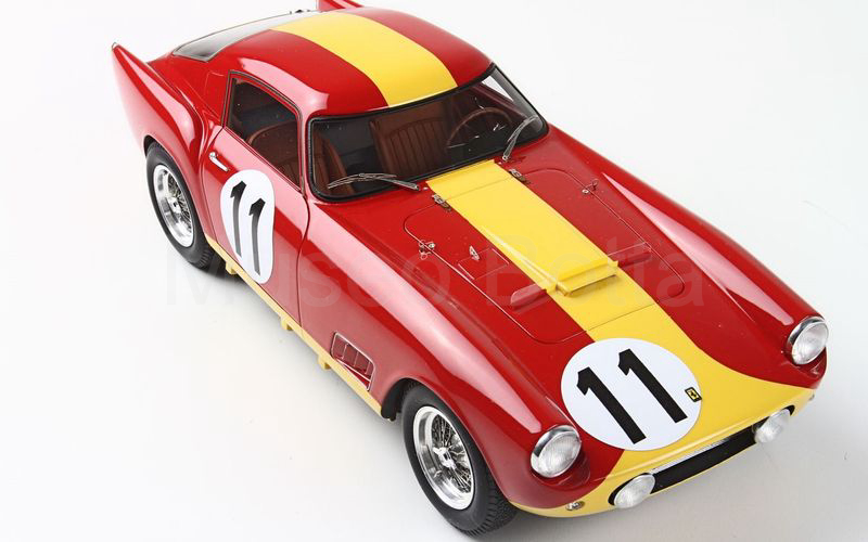 BBR MODELS 1:18 (BBR1836) Ferrari 250 TDF 24 H Le Mans S/N 1321 GT 1959 n. 11 CON VETRINA