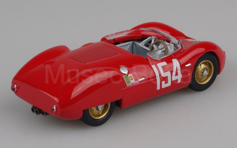 MASERATI 100 YEARS COLLECTION (57) Maserati Tipo 64 Targa Florio 1962 Abate-Davis rosso