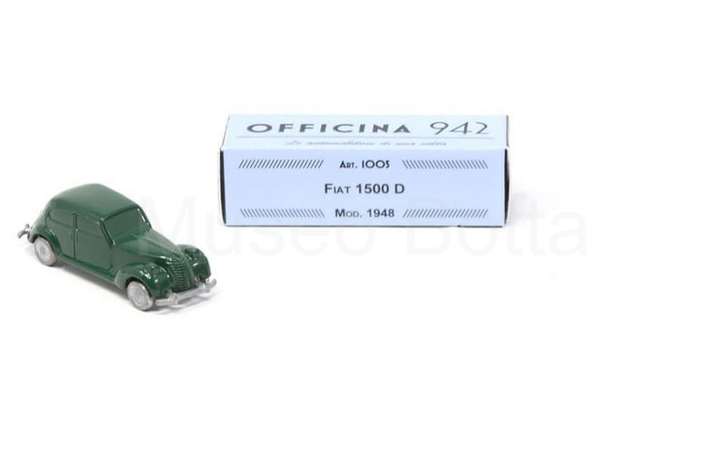 OFFICINA 942 (1005) Fiat 1500 D 1948 verde scuro