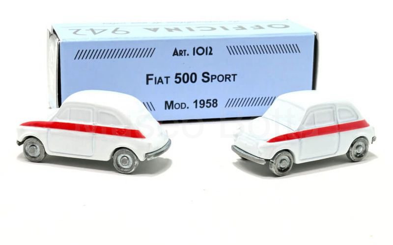 OFFICINA 942 (1012) Fiat 500 Sport 1958 bianco