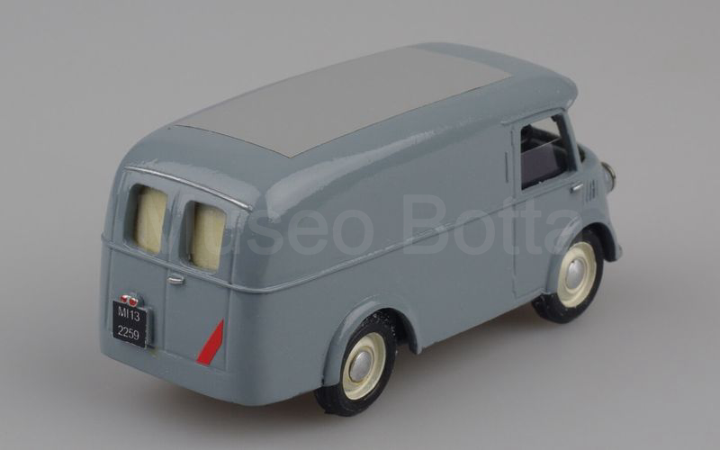 MUSEO BOTTA Fiat 500A "Topolino" Siata furgone grigio