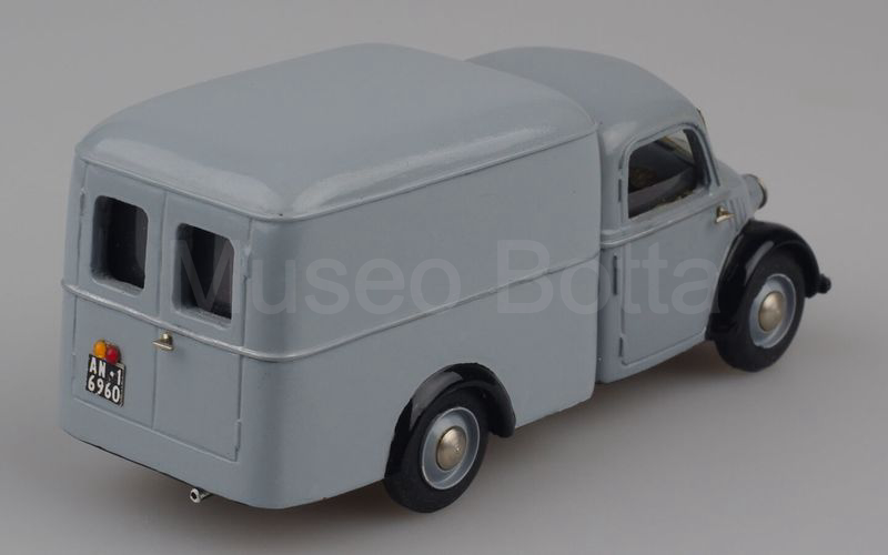 MUSEO BOTTA Fiat 1100 Siata 1° tipo furgone grigio-nero