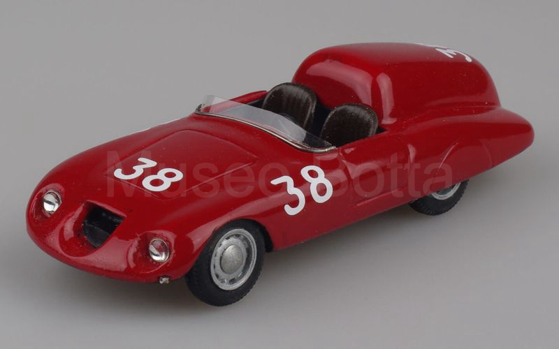 MUSEO BOTTA Fiat 1100 "Sette" - "Nani" Mille Miglia 1940 rosso