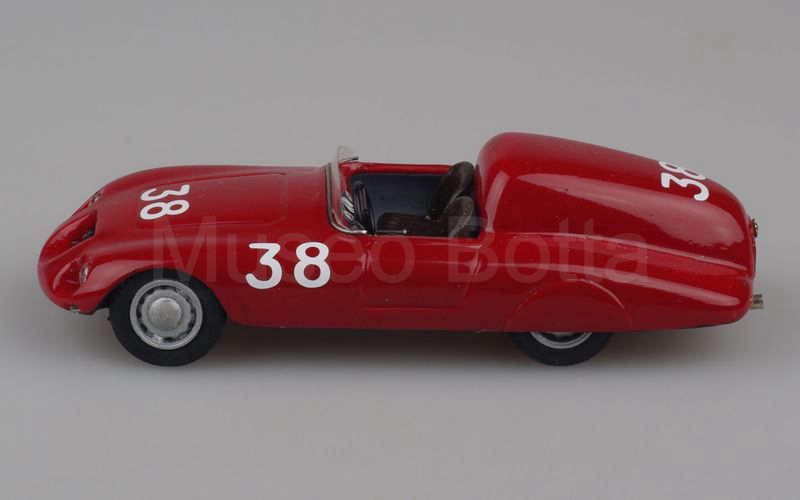 MUSEO BOTTA Fiat 1100 "Sette" - "Nani" Mille Miglia 1940 rosso