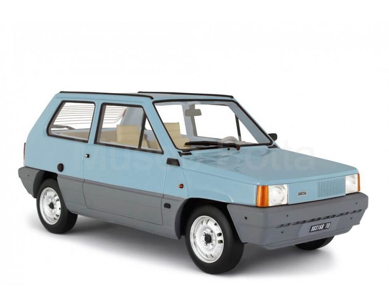 LAUDORACING-MODEL 1:18 (LM132A2-2) Fiat Panda 45 1980 azzurro chiaro