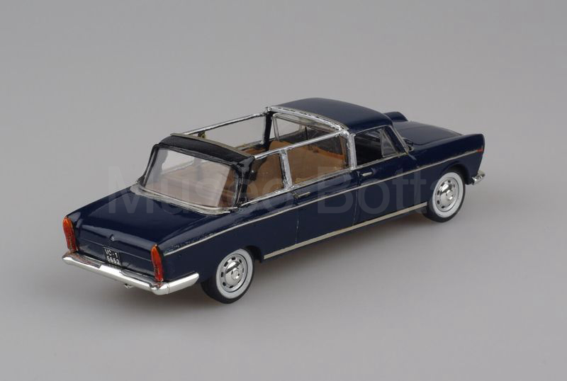 NOVITÀ MUSEO BOTTA Fiat 2300 limousine Francis Lombardi 1966 blu scuro ESEMPLARE UNICO