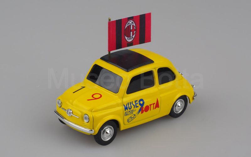 NOVITÀ MUSEO BOTTA Fiat 500 19° scudetto Milan