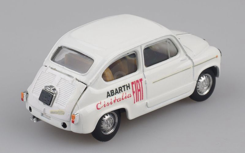 BRUMM elaborazione Fiat Abarth 850TC Cisitalia bianco